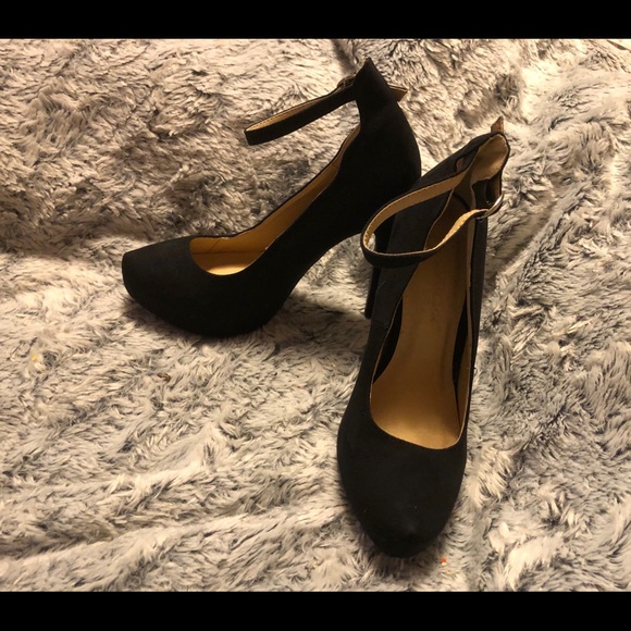 DB DK Fashion Black Suede heels - Picture 4 of 6